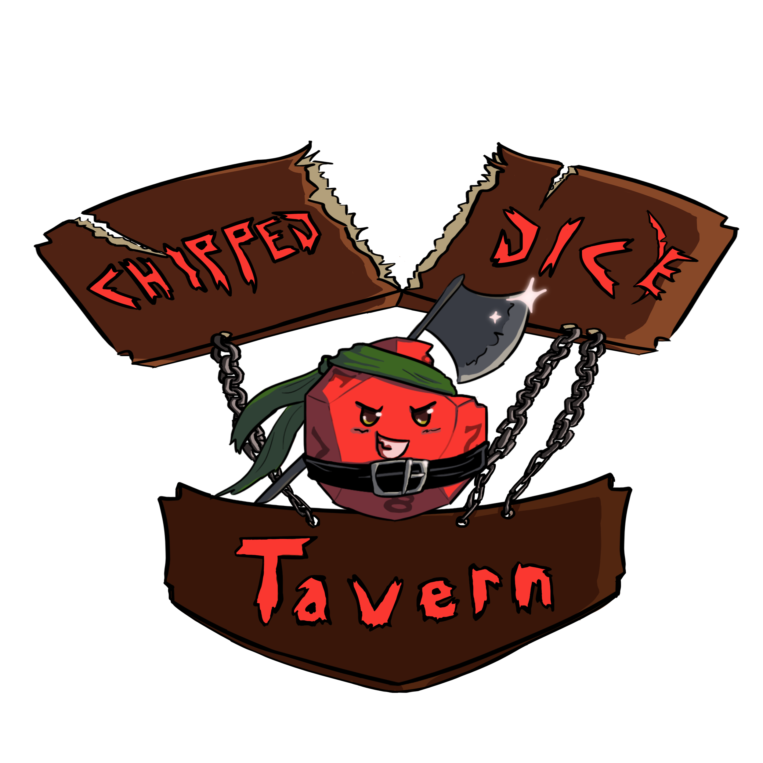 Chipped Dice Tavern Logo